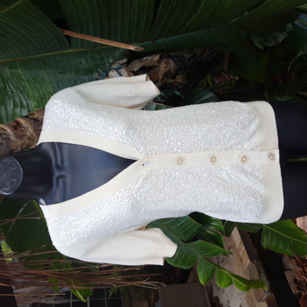 Talbots Sequins cardigan